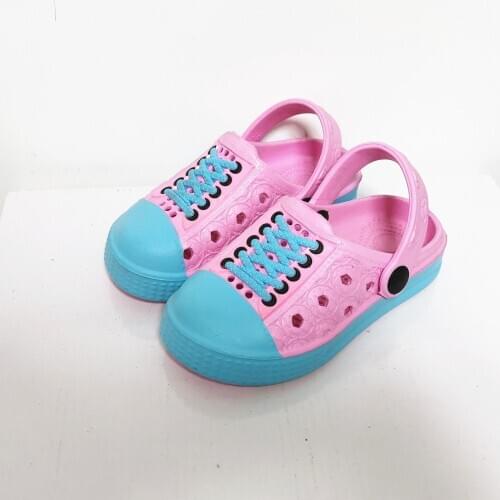 Girls Kids Mules Clogs Winter Children Croc Sandals Garden Cartoon Sport Slippers Cave Hole Baby Shoes For Girl EUR24-35