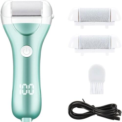 Electric Grinder Pedicure Tools Foot Care Tool Pedicure Velvet Smooth Machine Waterproof Callus Remover for Foot Heel Skin
