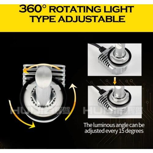 H7 H4 HB3 9005 H1 H11 4300K Auto Led Light Bulb Lamp H8 HB4 9006 Led Fog Light 12V Led Car