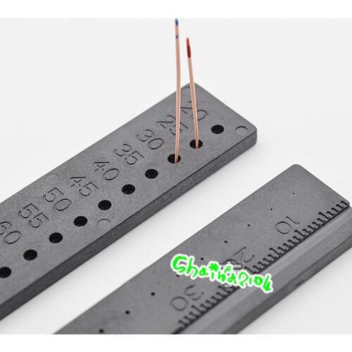 Dental Endo Rulers gutta percha measering ruler Endodontic Span Measure Scale materials tools