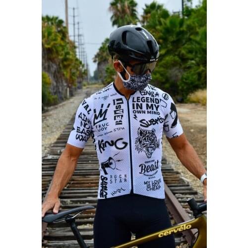 Love the pain cycle jersey outdoor mens summer short sleeve bike clothing MTB bicycle kit bib shorts ropa malliot ciclismo sets