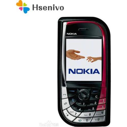 100% Original Unlocked Nokia 7610 Pink Mobile Phone GSM Tri-Band Camera Bluetooth Cellphone with English/russia/arabic keyboard