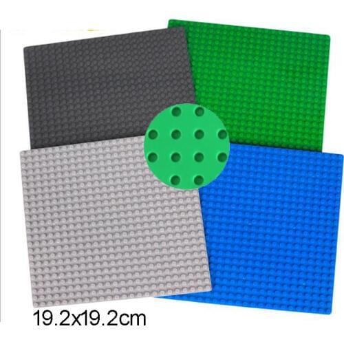 24x24 mini Dot Baseplate for MOC 19x19cm small base plate accessory building block brick particles brickset