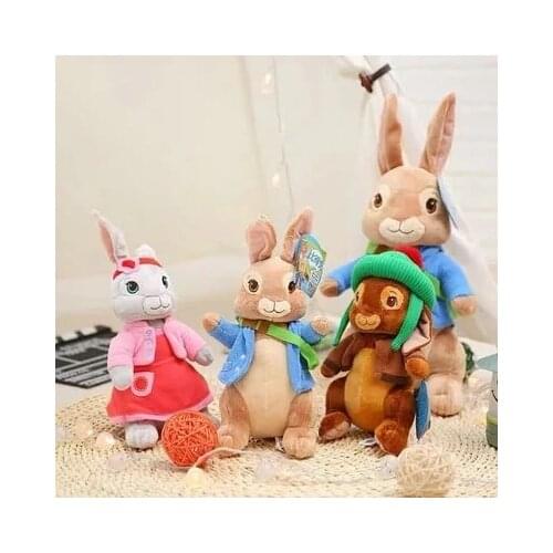 Original petering rabbit series lily ben High Quality plush toys Stuffed Plush Doll Toys Birthday Present For Child