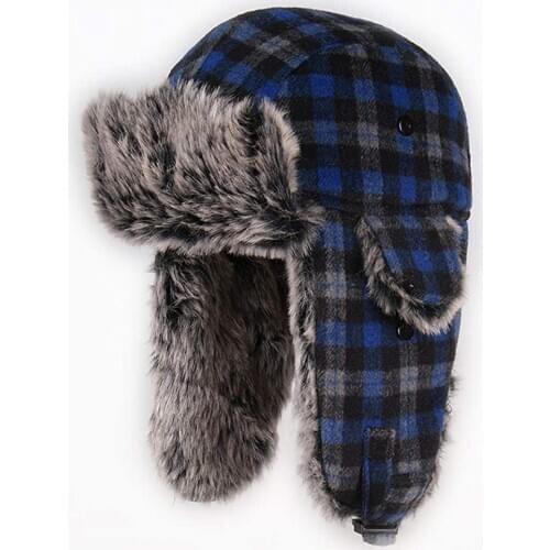 Unisex Trapper Trooper Hat Hunting Hat for Men and Women Ushanka Ear Flap Chin Strap - Updated New Model