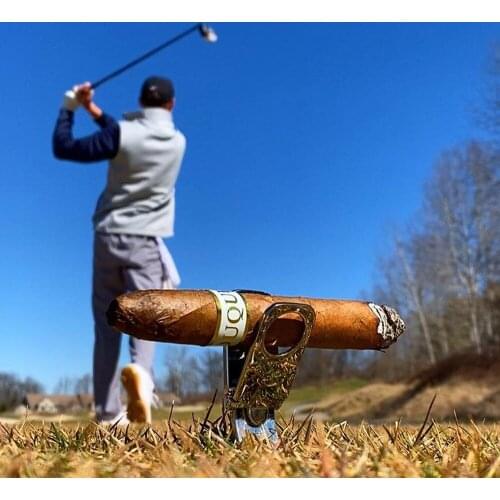 High Quality Stainless Steel Foldable Cigar Holder Can Be Clipped Cigarette Display Shelf Cigar Stand Rack Dropshipping