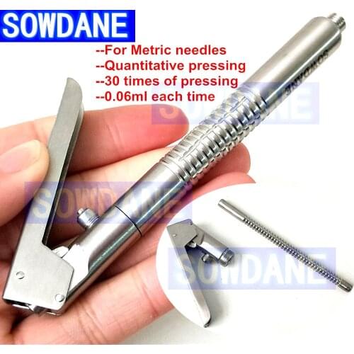 1 piece Dental Implant Syringe Aspirating Injector Pen Style Dental Orthodontic Instrument Tool 1.8ML