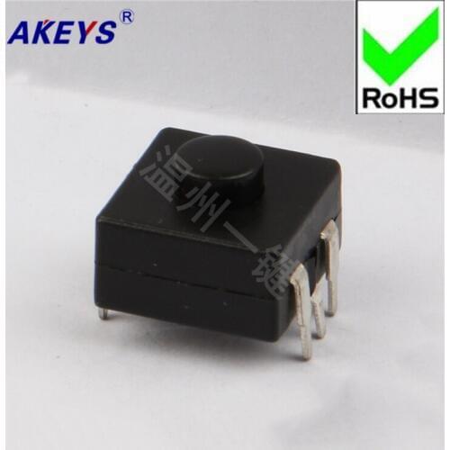 10 PCS 1212-215A Flashlight Switch Wenzhou One-click button self-locking switch