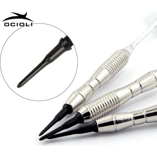 100Pcs 27mm Safety Darts Shafts Soft Tips Pipe Professional Plastic Thread Replacement Darts Accessories Dart Barrels Dart Board