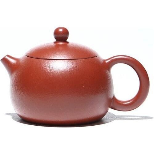 140ml fully handmade purple clay zisha teapot Yixing Chinese Xishi Teapot Small Chaoshan Kungfu Tea Pot Zhoupi ZhuNi