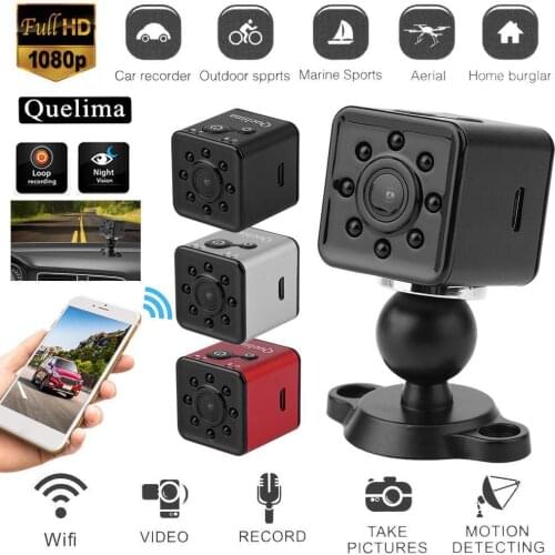 32GB Card+ SQ13 HD 1080P Night Vision WiFi Car DVR Camera Dash Cam Mini Sports DV