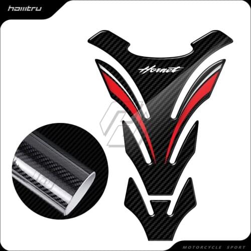 3D Carbon-look Motorcycle Tank Pad Protector Case for Honda Hornet CB600F CB650F CB250 CB1000R