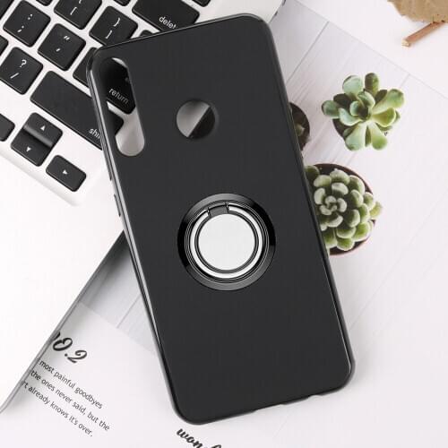 For Huawei Honor 10i 20i Back Ring Holder Bracket Phone Case Cover Phone TPU Soft Silicone ON 20 Lite 6.21"