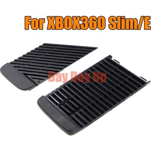 2PCS Black HDD cover For Microsoft Xbox 360 Slim Hard Drive Cover for XBOX 360 E Plastic Case
