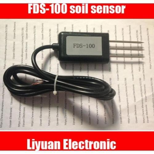 Hot!!!4-20MA Soil moisture sensor/ FDS-100 Land Moisture Tester / 12-24V Weather station sensor / 0-2V soil moisture transmitter