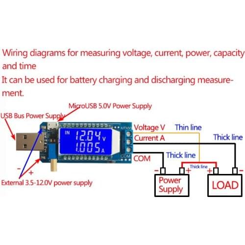 DC DC USB Boost/Buck Converter Power Module 5V to 1.2v~24v 12v Adjustable Regulated power supply Ah capacity