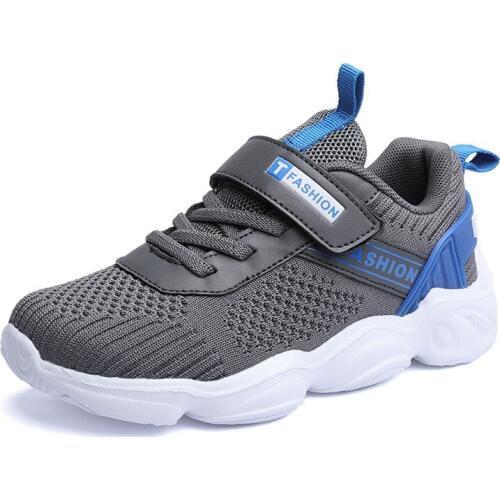 New Childrens Running Shoes Mesh Non-slip Tennis Sport Shoes Boys Girls Fashion Sneakers for Big Kids Casual Walking Shoes