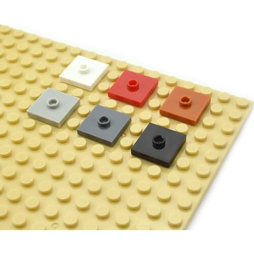 90pcs DIY 2x2 Dots Building Blocks Convex Seat Bricks Educational Plastic Toys for Children Compatible Brands Kids Gifts 87580