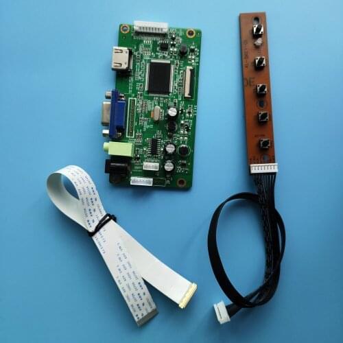 Kit for LTN156HL01-101/LTN156HL07-401 EDP DRIVER HDMI VGA 1920x1080 30pin LCD LED panel Display screen Controller board 15.6"
