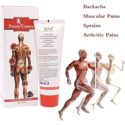 Herbal Massage Cream Relief Pain In Muscles And Joints Essential Oils Muscle Pain Ointment Injured Inflammation Analgesic Cream