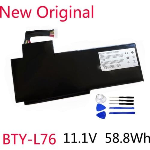 New BTY-L76 Laptop Battery For MSI GS70 2OD 2PC 2PE 2QC 2QD 2QE GS72 MS-1771 MS-1772 MS-1773 MS-1774 MEDION X7613 MD98802 58.8Wh
