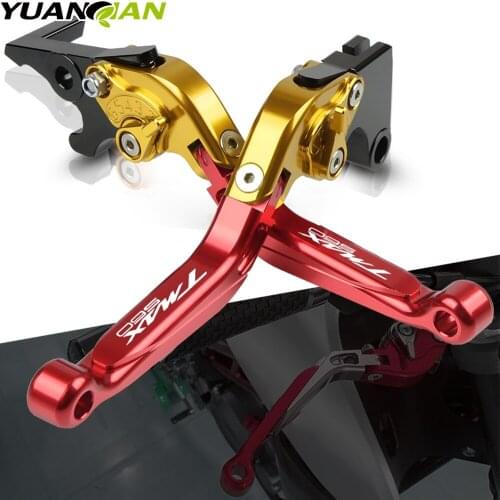 New Motorcycle Accessories Folding Extendable Brake Clutch Levers For YAMAHA Tmax Tech Max TMAX 560 TMAX560 T-MAX 560 2019-2020
