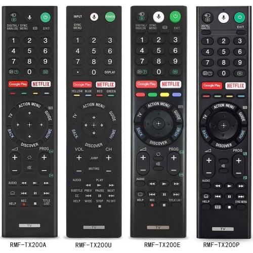 New Remote Control for Sony Voice LCD Smart TV RMF-TX200P RMF-TX200A RMF-TX200U RMF-TX200E RMF-TX300A Controller