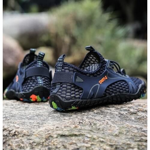 Fishing shoes Men Woman Beach Summer Outdoor Wading Shoes BLUE