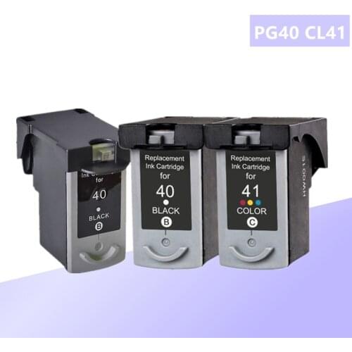 PG40 CL41 Compatible Ink Cartridge for canon PG 40 41 pg-40 cl-41 for printer iP1600 iP1200 iP1900 MP140 MP150 MX300 MX310 MP160