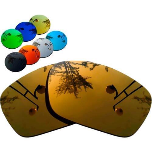 100% Precisely Cut Polarized Replacement Lenses for Fuel Cell Sunglasses Copper Mirrored Coating Color- Choices