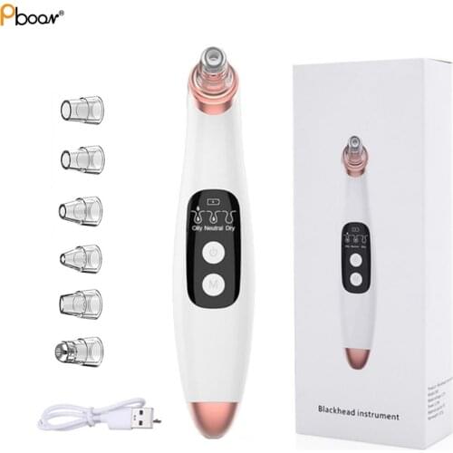 Professional Blackhead Remover Deep Cleansing Blackheads Pores Vacuum Facial Beauty Skin Care Machine Tools
