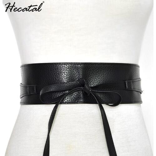 Heeatal PU Leather Women Belt Wide Waist Belts for Women Luxury Brand Designer Belt Women Faux Leather Belts Gold Cinturones