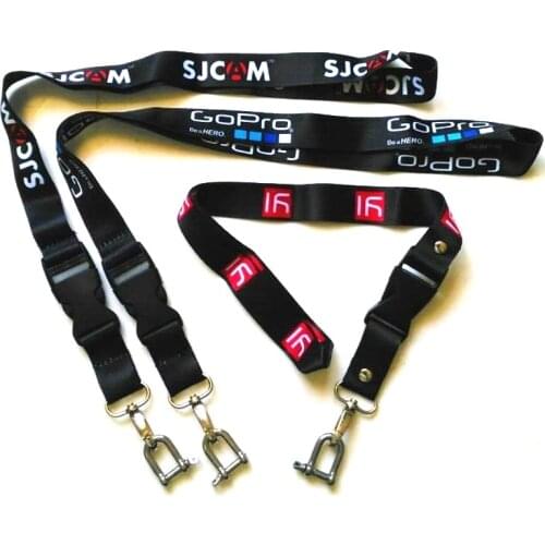 Camera Neck Sling Wrist Strap/Rope for Gopro Hero 9/8/7/6/5/4 SJCAM SJ4000 SJ8/9/10 SJ6 sj8 S300 EKEN H9 for XiaoMi yi 4K Mijia