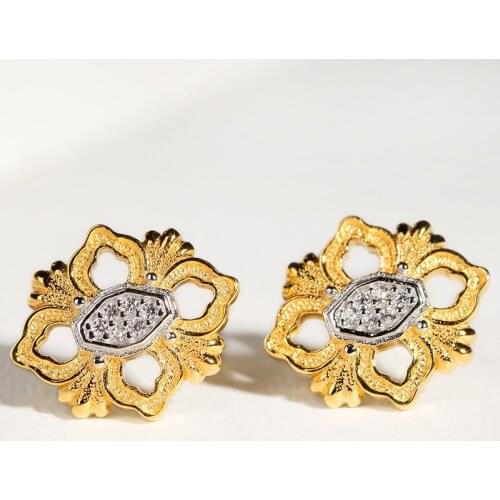 S925 Sterling Silver Vintage Wedding Party Jewelry Accessories Gorgeous Cubic Zirconia Big Long Luxury Bridal Earring for Women