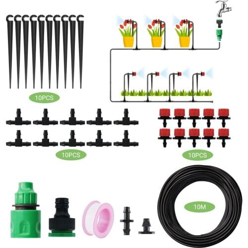 10M DIY Garden Watering Kits for Potted Plant Greenhouse Micro Irrigation System