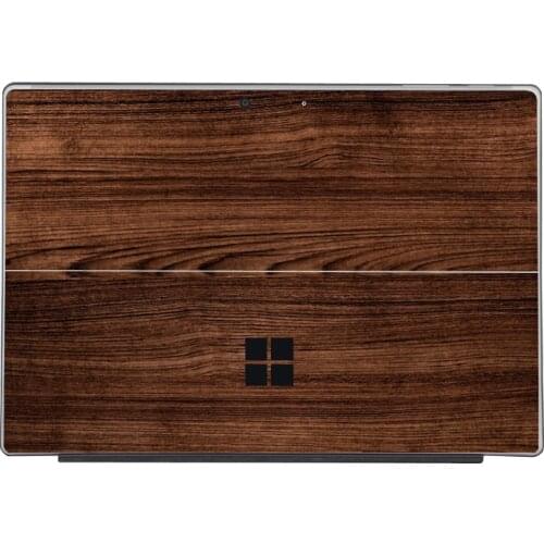 Laptop Stickers Back Cover for Microsoft Surface Pro X 3 4 5 6 7 Vinyl Skins for Surface Go/Go 2 Wood grain pattern Decal