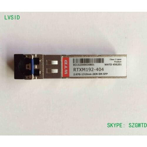 WTD RTXM192-404 2.67G-1310NM-2KM-SM-SFP ORIGINAL OPTIC FIBER MODULES