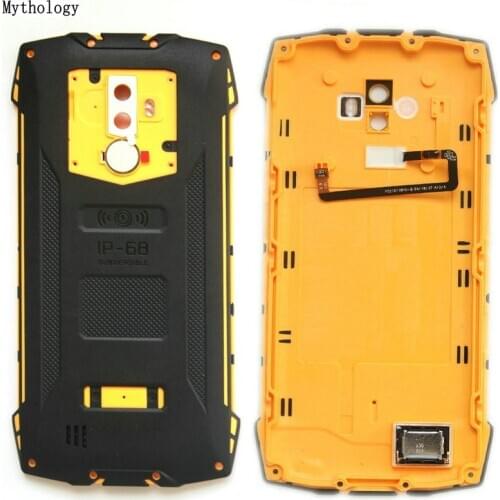 Back Cover For Blackview BV6800 pro Speaker Case Screws Fingerprint Button Waterproot 5.7"Mobile Phone Back Housing Mythology