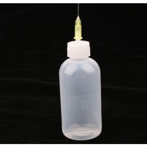 12 X 50ml Glue Applicator Bottle Needle Tip Clear Bottles Crfat DIY Quilling