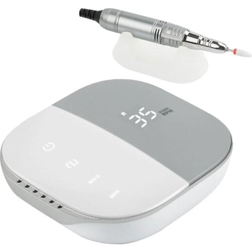 2021 New Arrival Fashionable with Unique Featurs Nail Drill Machine 35000rpm Portable Nail Manicure Machine for Nail Salon