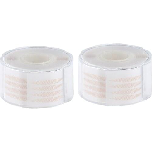 440 Pairs Ultra Invisible Lace Fiber Double Eyelid Tapes Stickers Makeup Tool