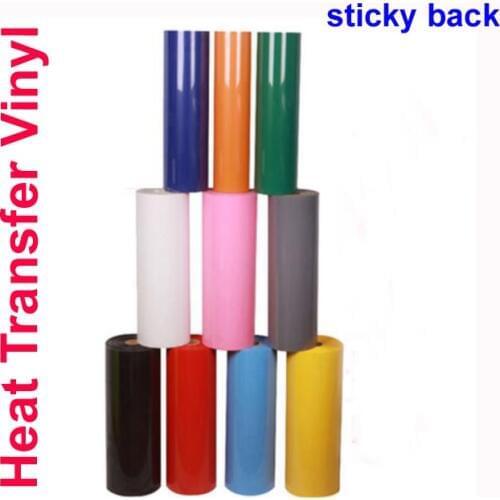 Free shipping 1 roll 30cmx20m PVC Heat Transfer Vinyl T-shirt Iron On HTV Film Printing Cutting Plotter Heat Press