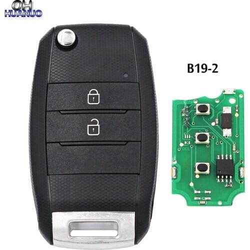 For KD900/KD900+/URG200/KD-X2 B Series Remote Key 2 Button Key K Style B19