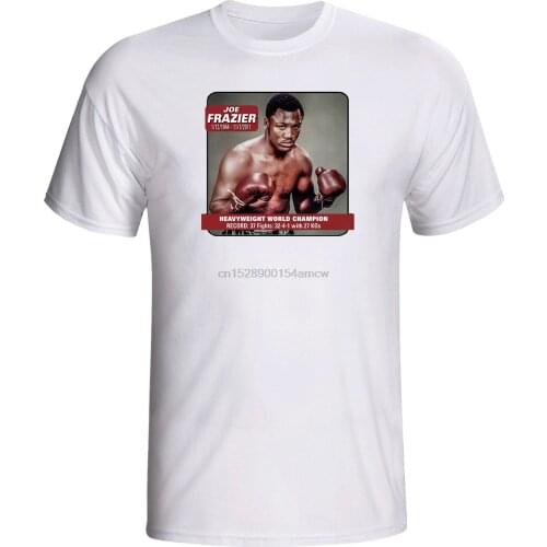 Joe frazier shirt boxing ali