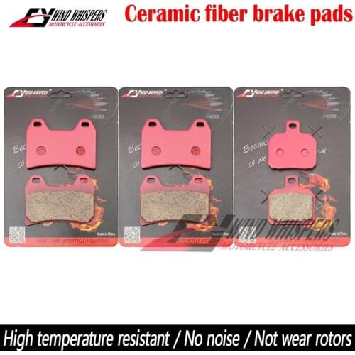 Motorcycle Ceramic Front Rear Brake Pads For BMW F700 GS F700GS 2013-2018 F800 F800GS F 800 GS Adventure 2008-2018 F800GT 13-14