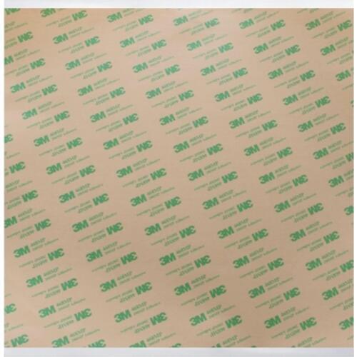 ENERGETIC 3M 468MP Adhesive Transfer Tape Sheets 203x203mm(8" x 8"),Double Sided Adhesive 5pcs/pack