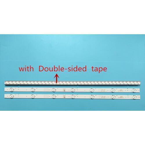 Nova 30 PCS * 7LED 607 milímetros tira conduzida luz de fundo 5800-W32001-3P00 05-20024A-04A para LC320DXJ-SFA2 32HX4003