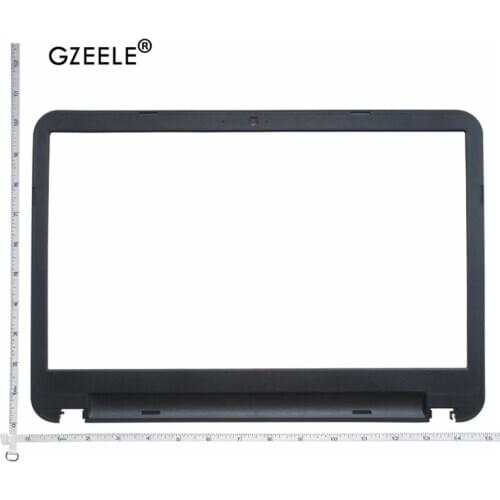 GZEELE New For Dell For Inspiron 15R 3521 3537 5521 5537 LCD Front Bezel Cover 024K3D 24K3D B Shell AP0SZ000200 15-3521 Frame
