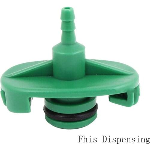 Wholesales 10ml/10cc Adhesive Dispenser Syringe Adapter Green Yellow Plastic 15.5mm Barrel