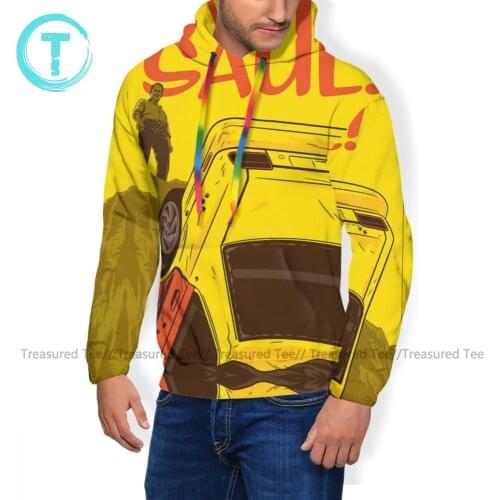 Stylish Better Call Saul Hoodie Outdoor Winter Hoodies Long Sleeve Polyester Pullover Hoodie Mens Oversized